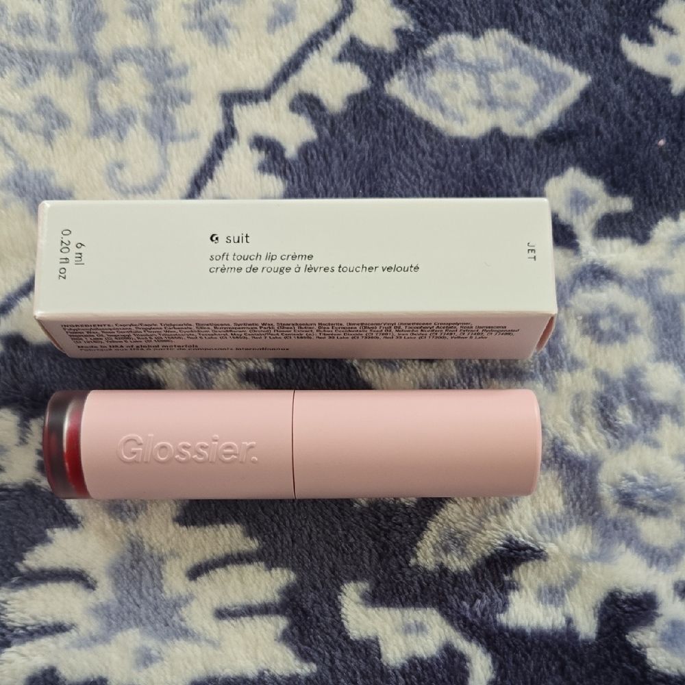 Glossier Soft Touch Lip Crème in "Jet"